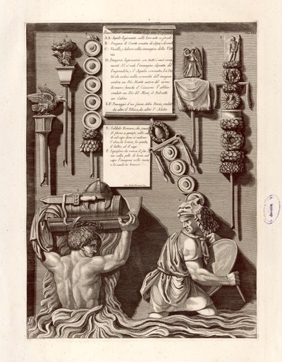 Bas-Reliefs Taken from the Trajan Column by Giovanni Battista Piranesi